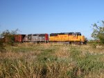 UP 2053  17Oct2011  Waiting SB North of W Bonds Ranch Road at Bus 287 